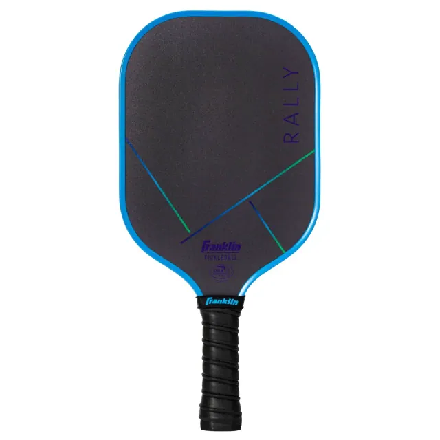 Franklin Sports 15.7'' Rally Traditional Pickleball Paddle - Blue/Green