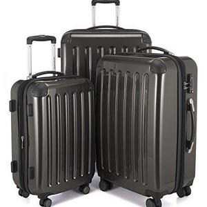 HAUPTSTADTKOFFER Luggages Sets Glossy Suitcase Sets Hardside Spinner Trolley Expandable (20', 24' & 28') TSA