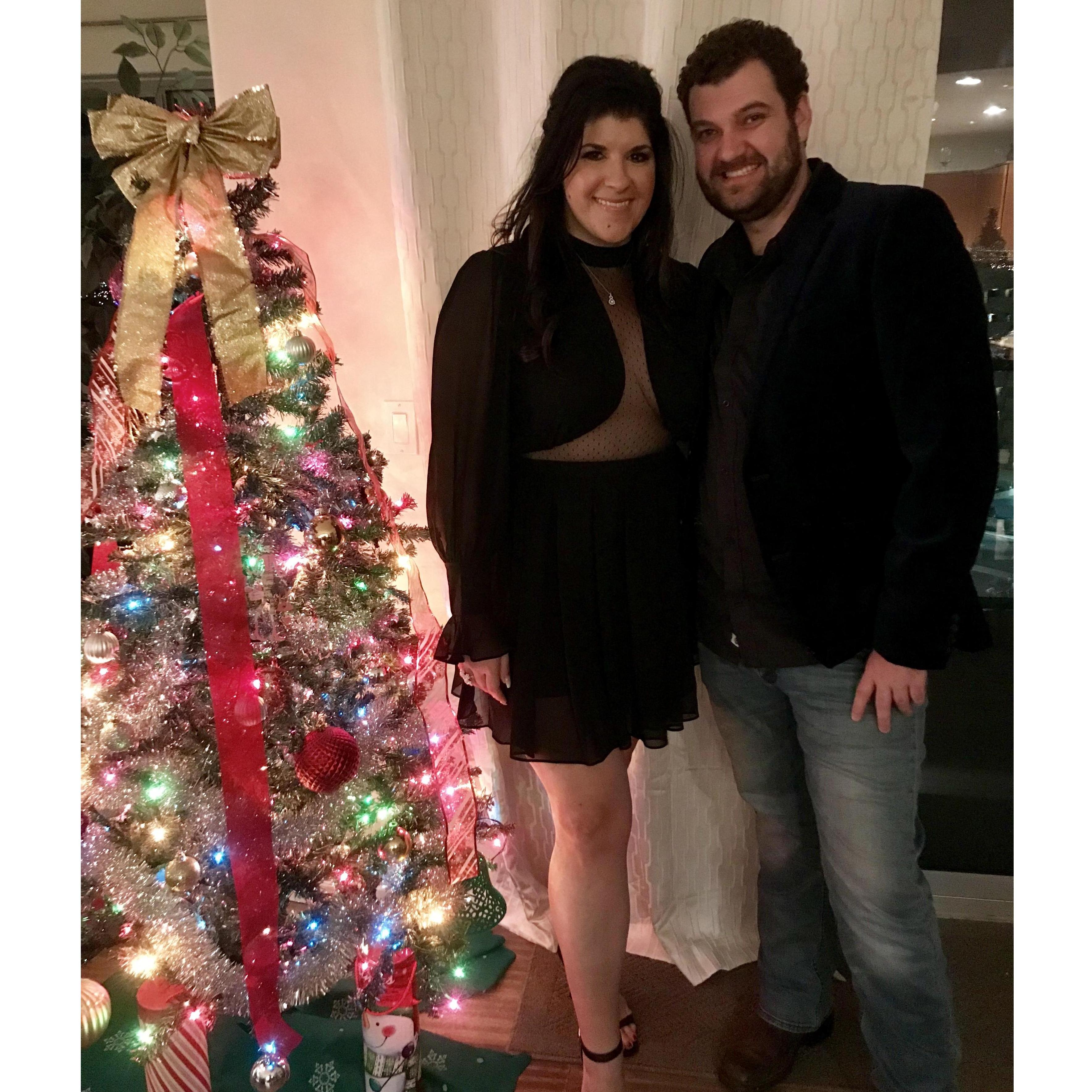 Our first New Year's Eve together
