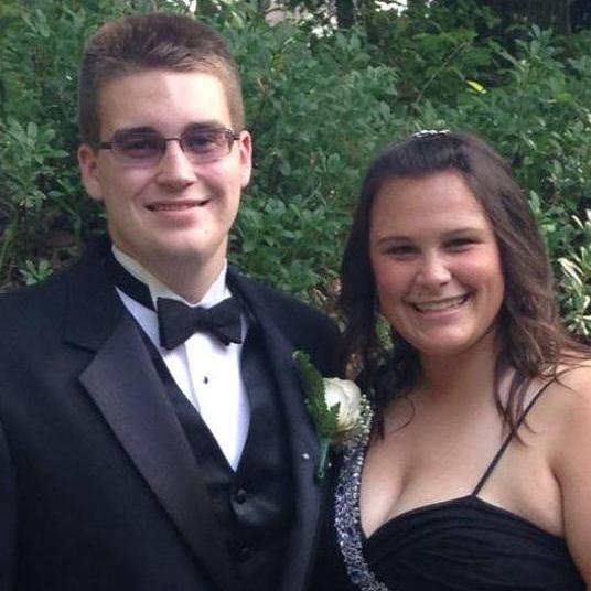 Our first picture together - Poolesville High School Prom 2013