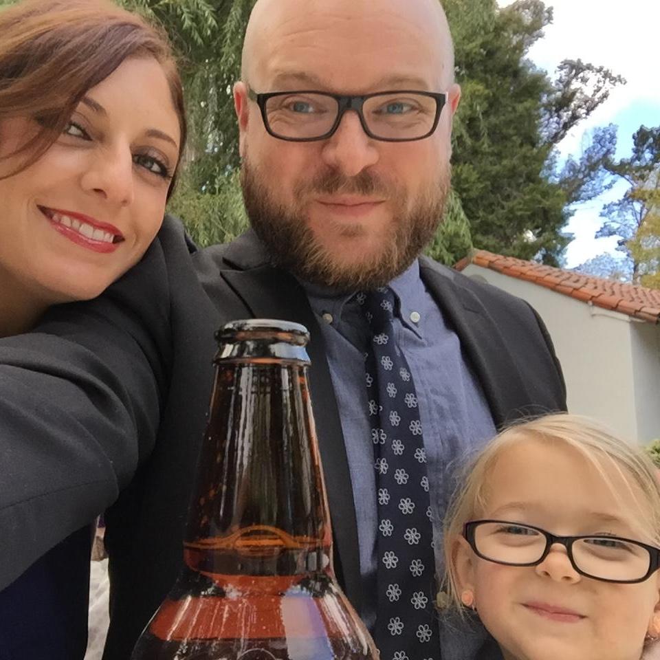 This was our first wedding together - Jeanie's brother Mike and his wife Emily got married, saw how cute Wren was and immediately got to work on their own, our lovely niece & flower girl Maya.
