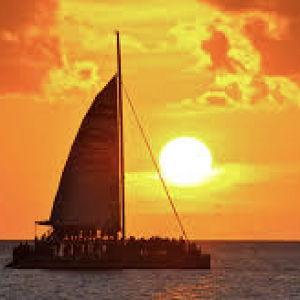 Sunset boat ride