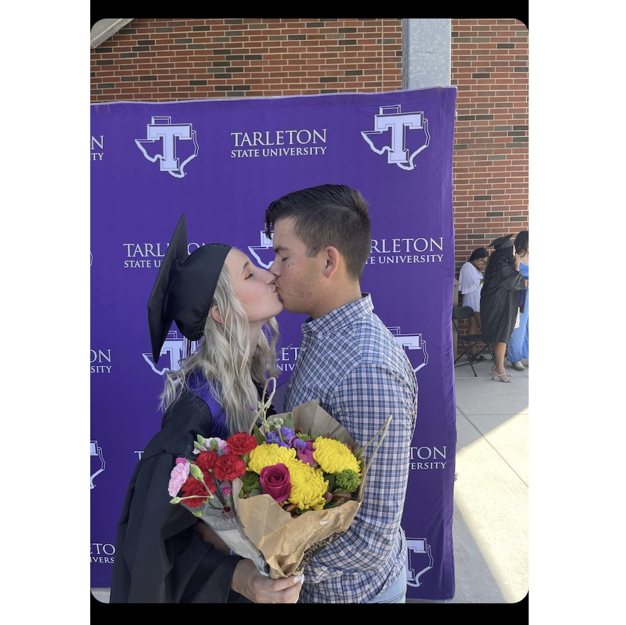 Courtney Graduated with B.S.W.