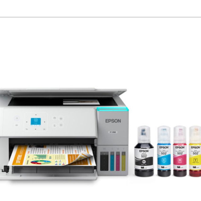 EcoTank ET-2980 Wireless All-in-One Color Supertank Printer – White