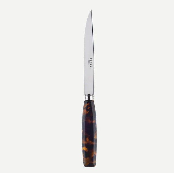 Tortoise, Faux Tortoise - Steak knife