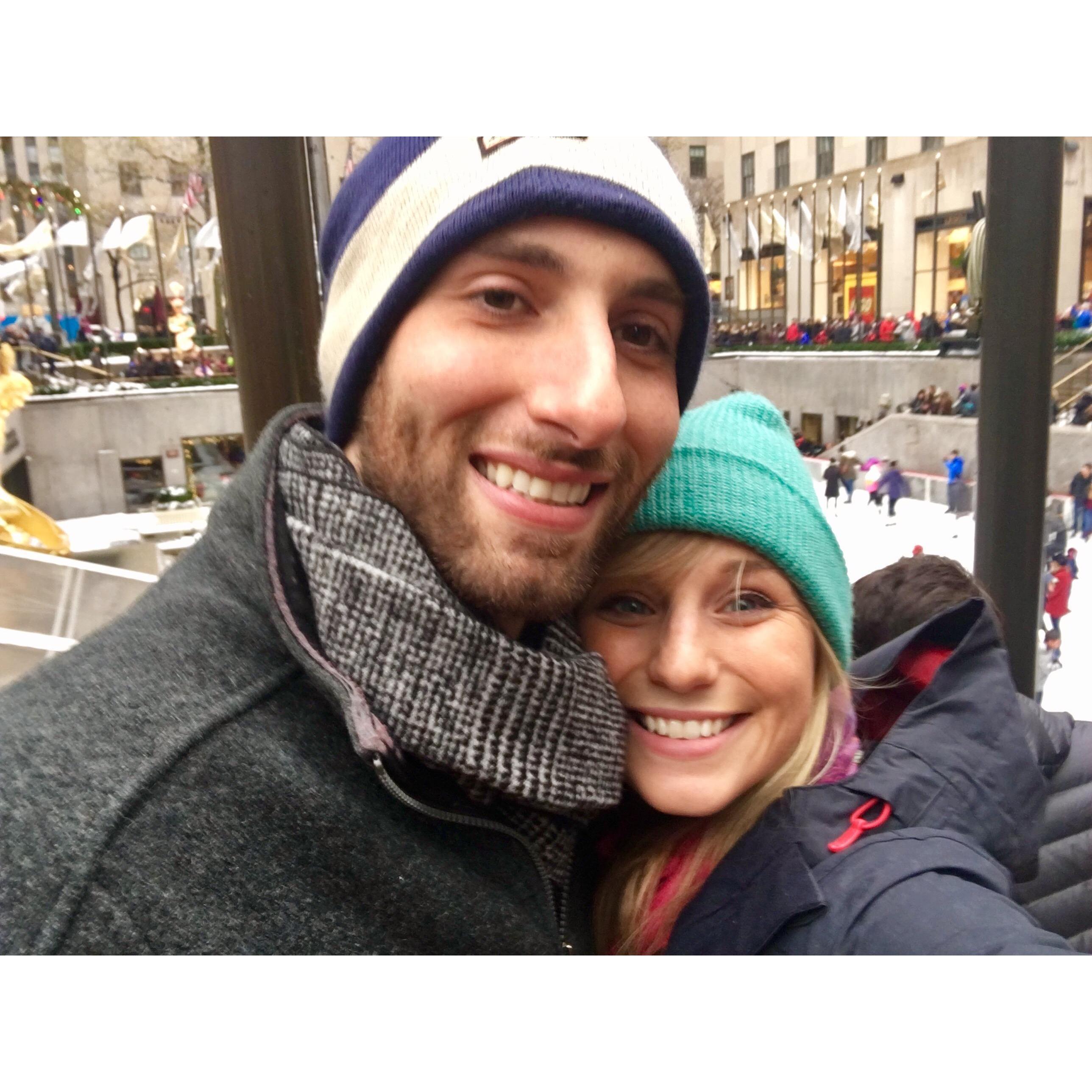 first Christmas in NYC