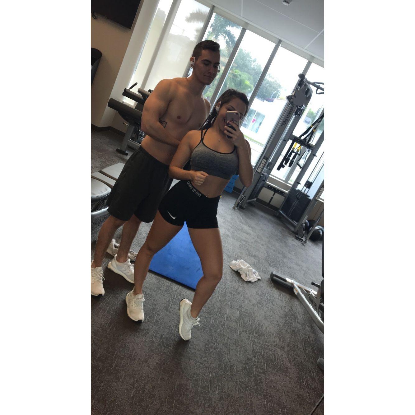 We first met at the gym - 2017