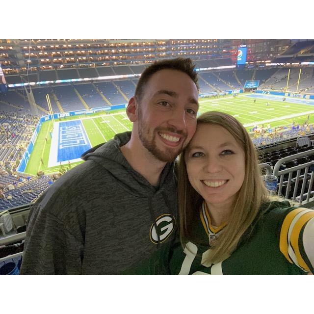 Lance's first Packers game