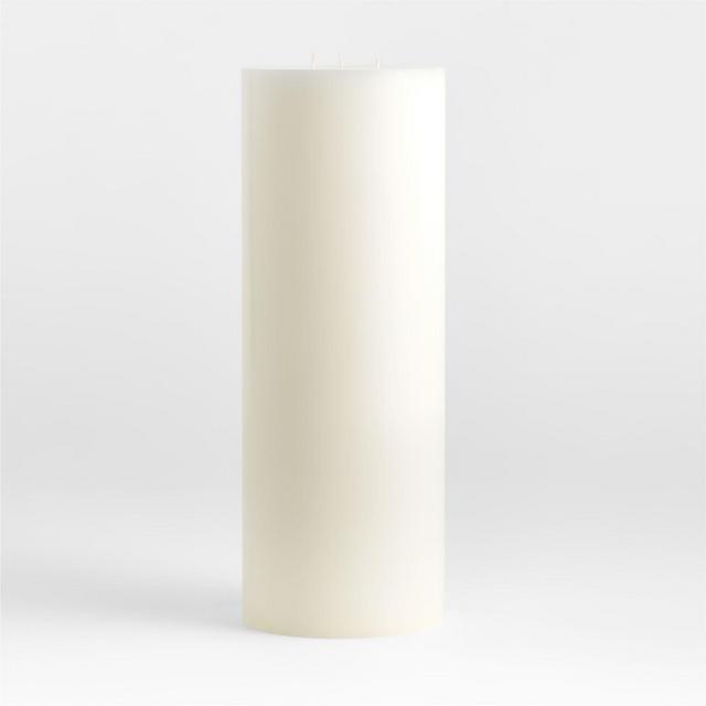 6"x16" White Pillar Candle