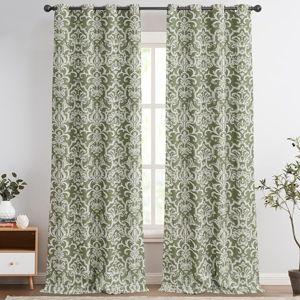 Sage Green Bedroom Curtains