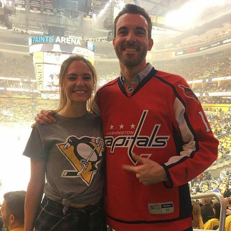 First out-of-town trip together sparking the Caps run for the Stanley Cup!