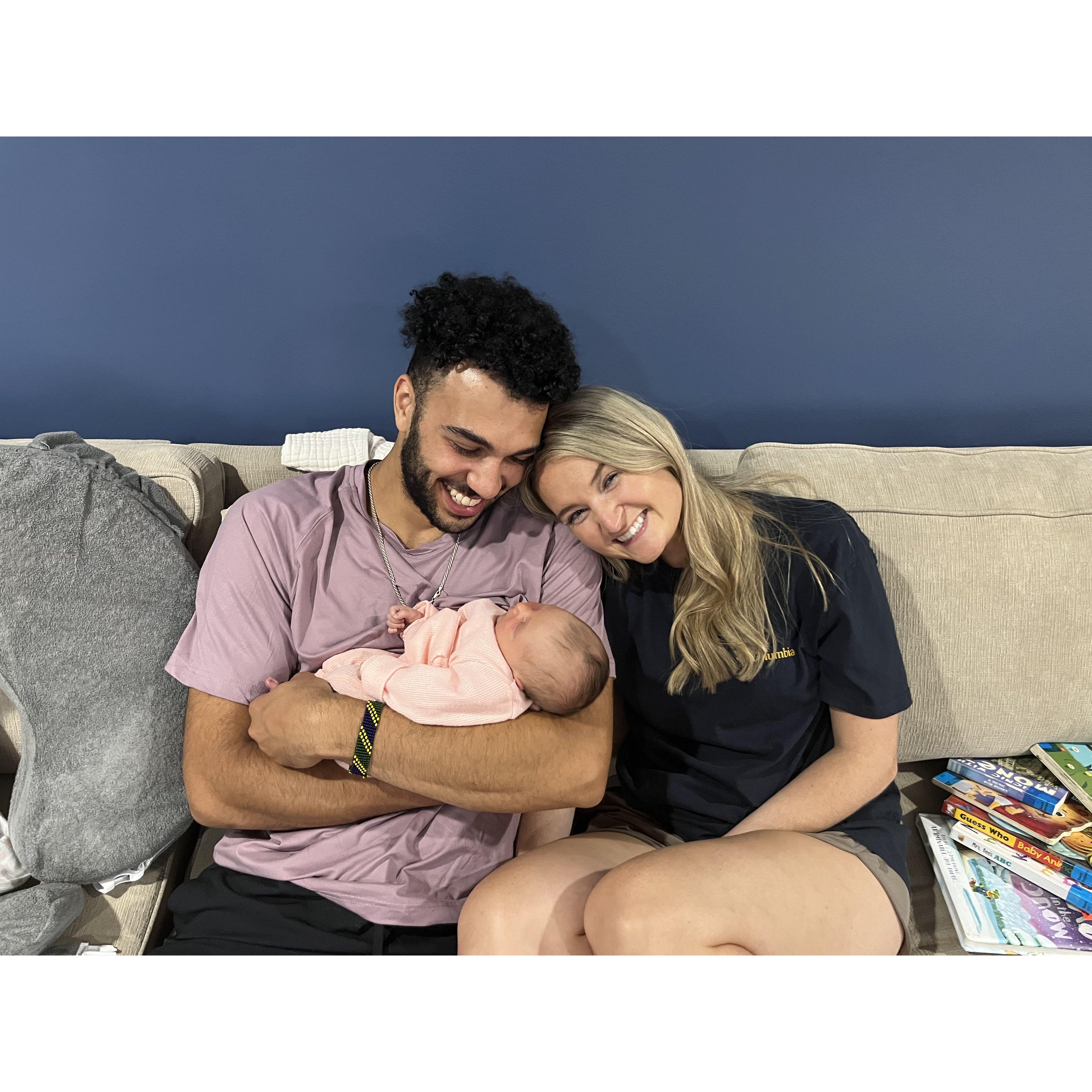 We love our sweet angel baby, Lucy Lou (: