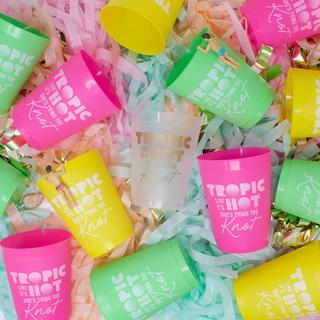 Tropic Like It's Hot Party Cups, Set of 15