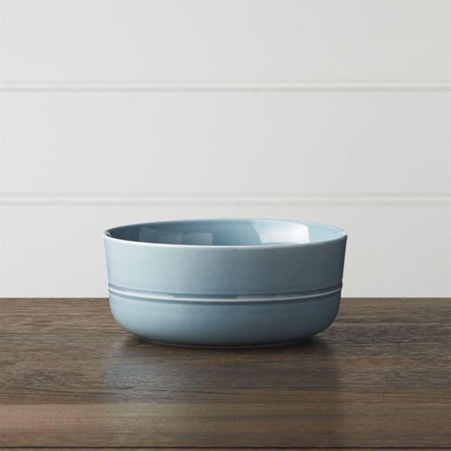 Crate&Barrel - Set of 4 Hue Blue Bowls