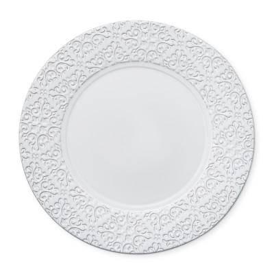Porto Embossed Charger Plate