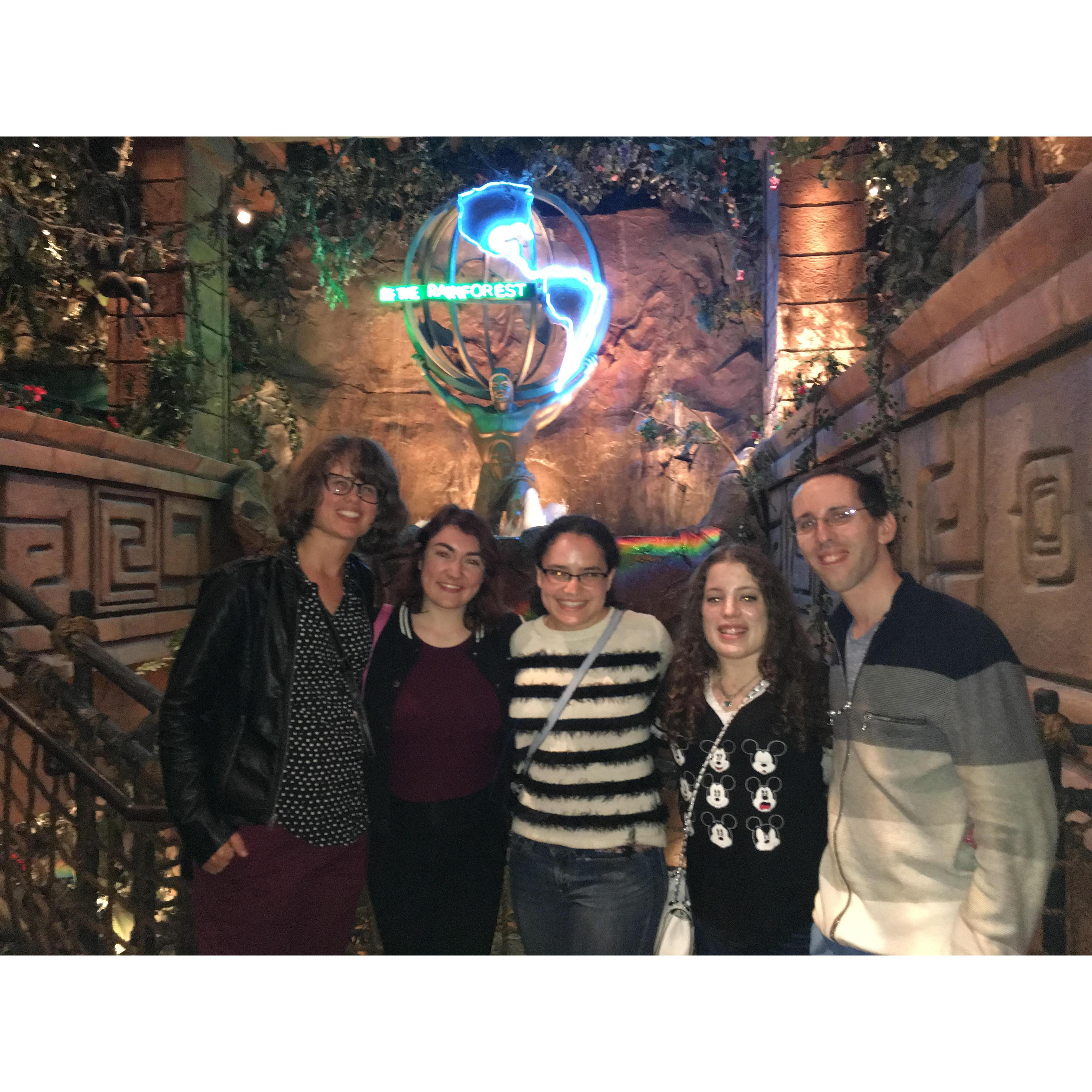 Rainforest Cafe in Downtown Disney, California
May 29, 2018
