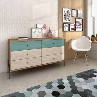 Joy 6-Drawer Double Dresser
