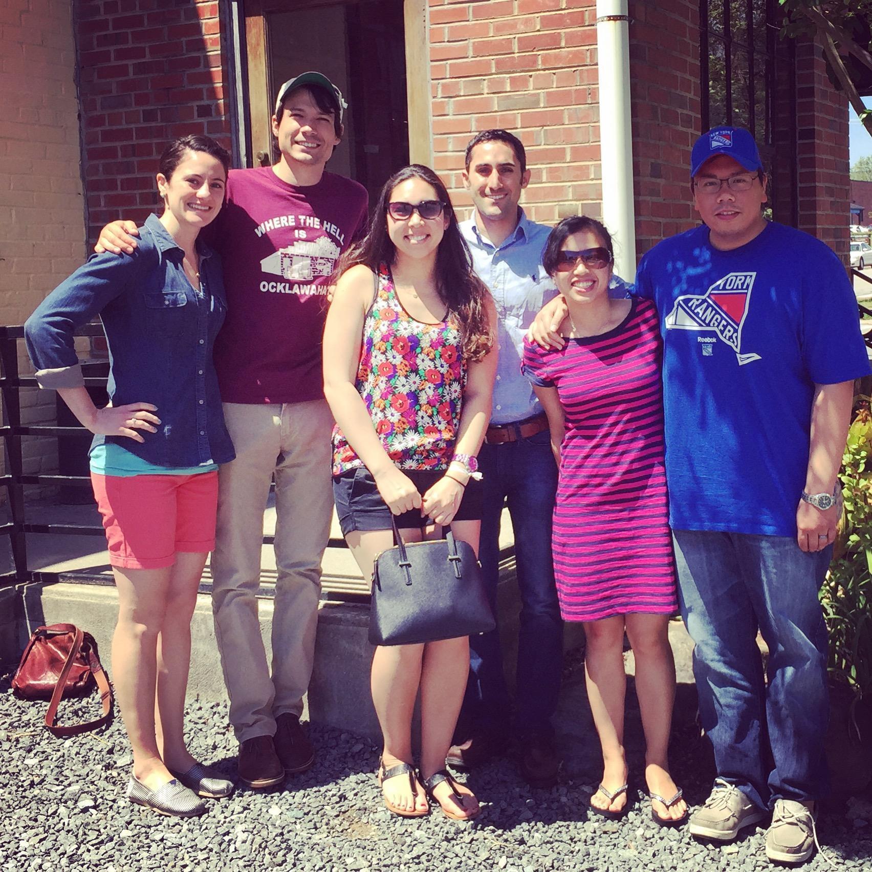 Durham, NC 2015 (with Mr. and Dr. Andrews, Mr. and Dr. Pineda)