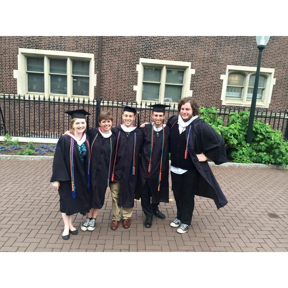 Our Sunrise Squad — our closest friends at Penn, celebrating graduation.