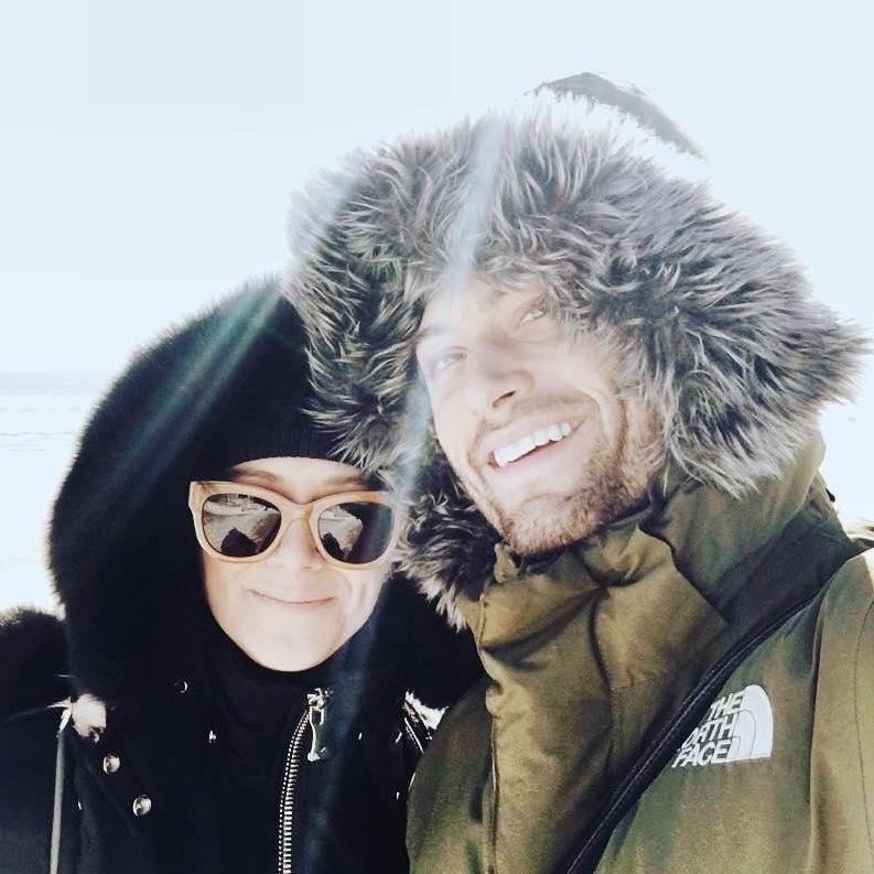 In the cold