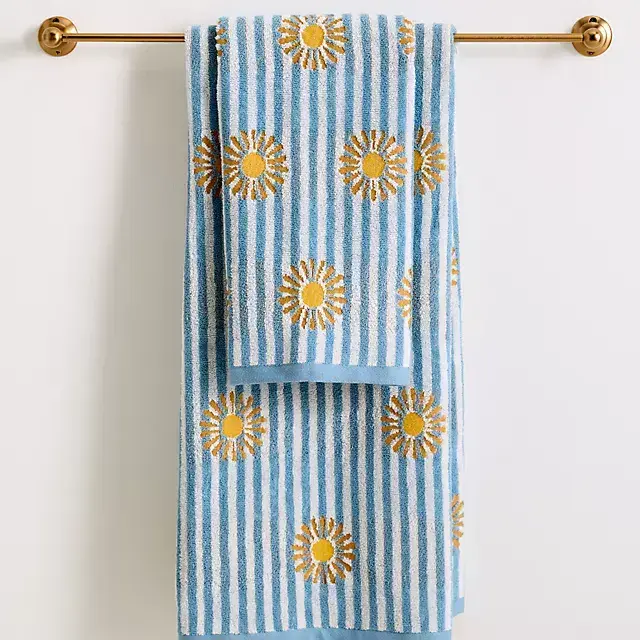 Icon Stripe Cotton Towel Collection