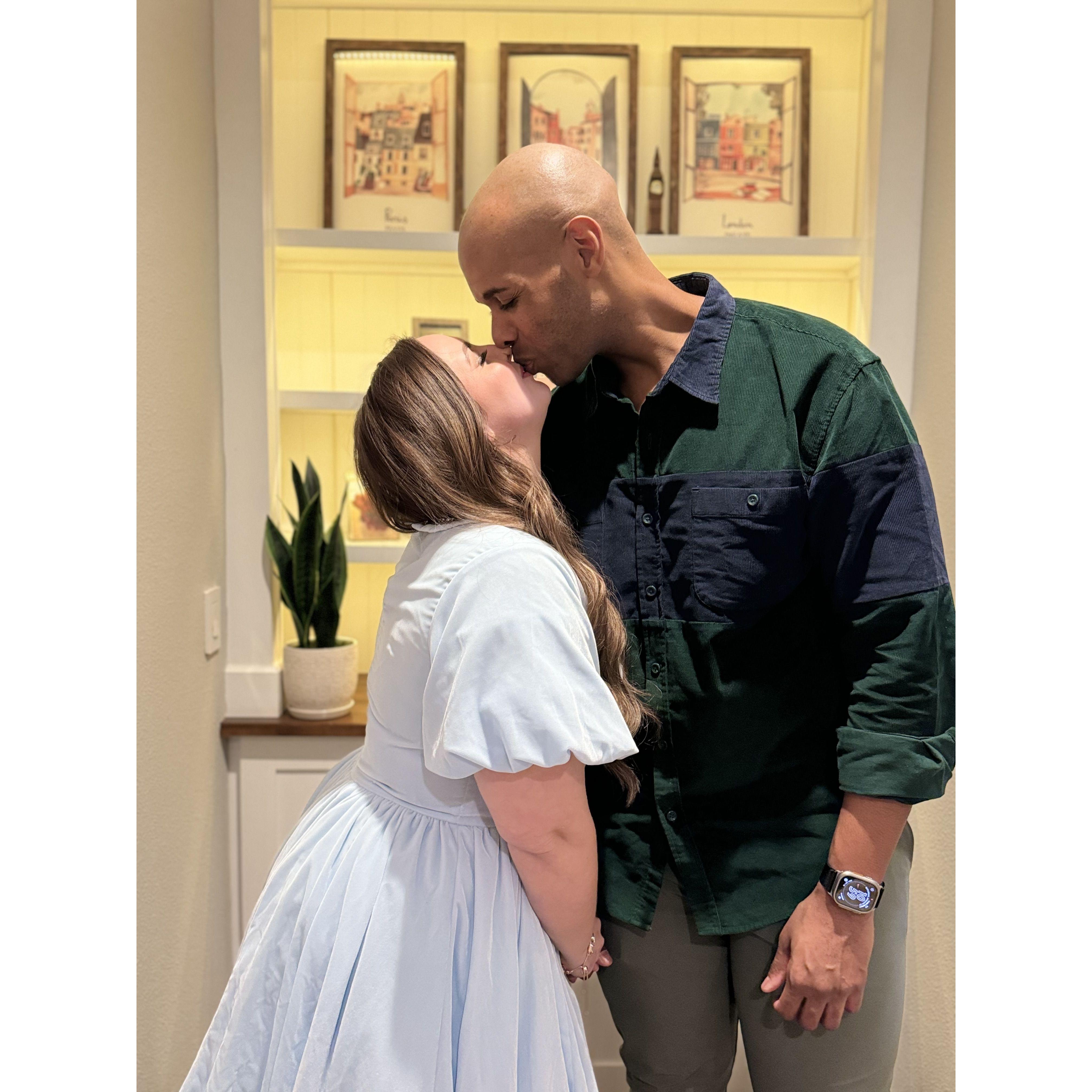 Taken on the night of our Engagement Party!