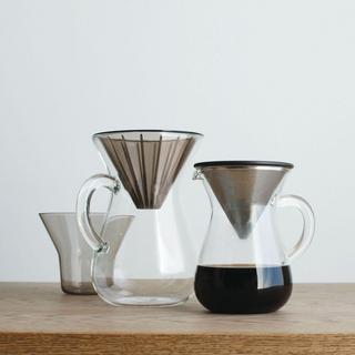 Coffee Carafe Set with Plastic Brewer
