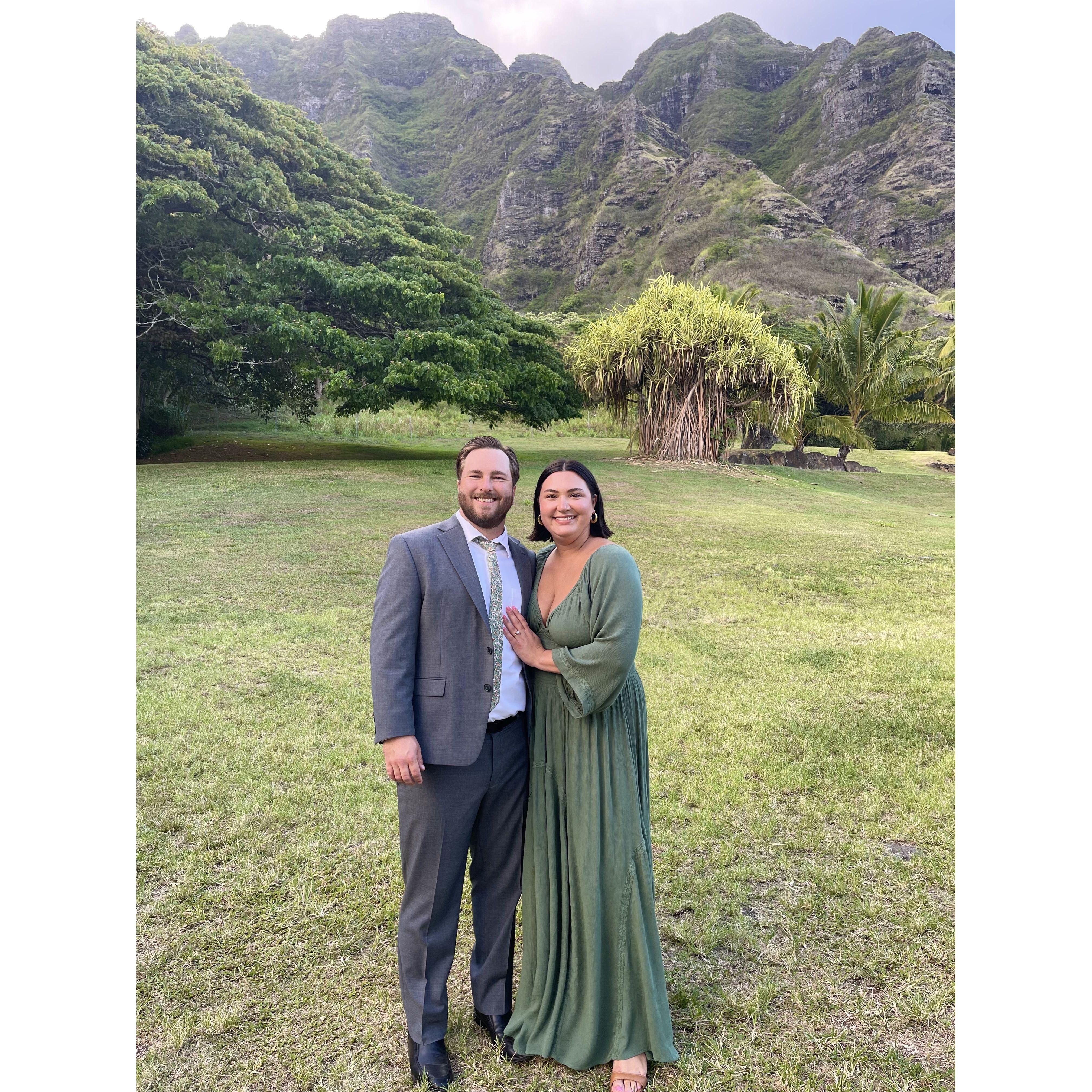 2024 - Celebrating the marriage of Brian's sister Katie and her new husband Colton