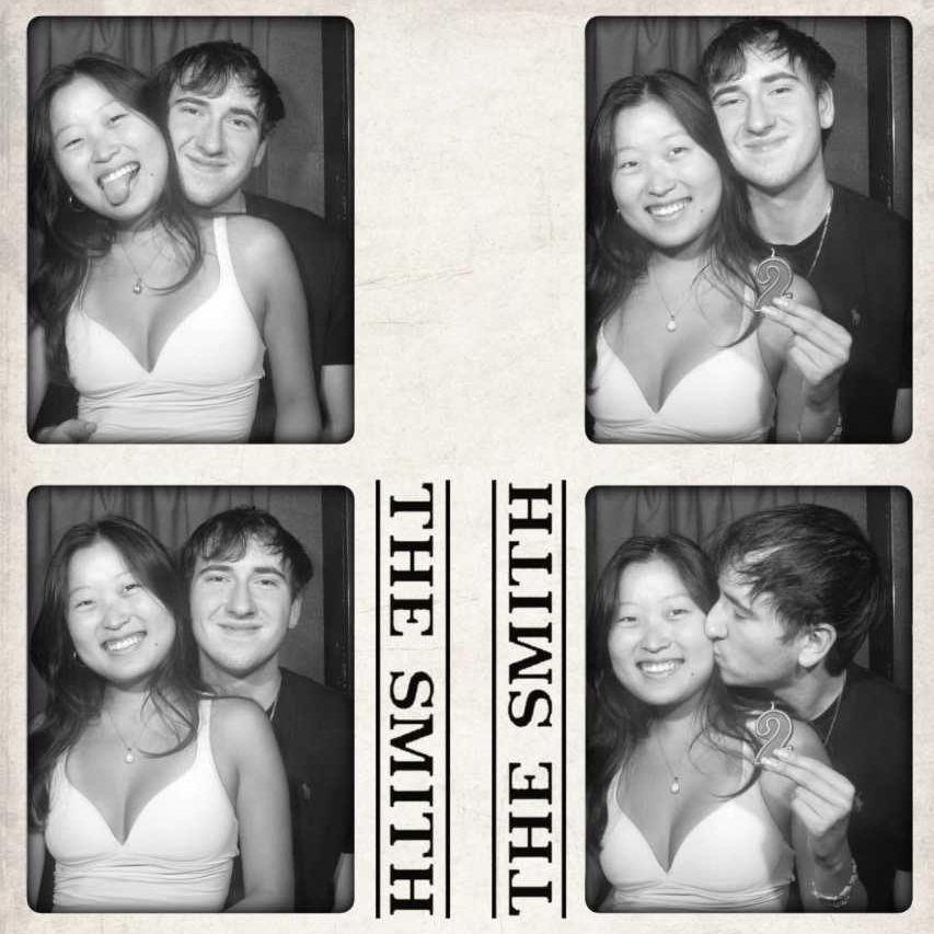 Our second anniversary photobooth picture! It became a tradition!