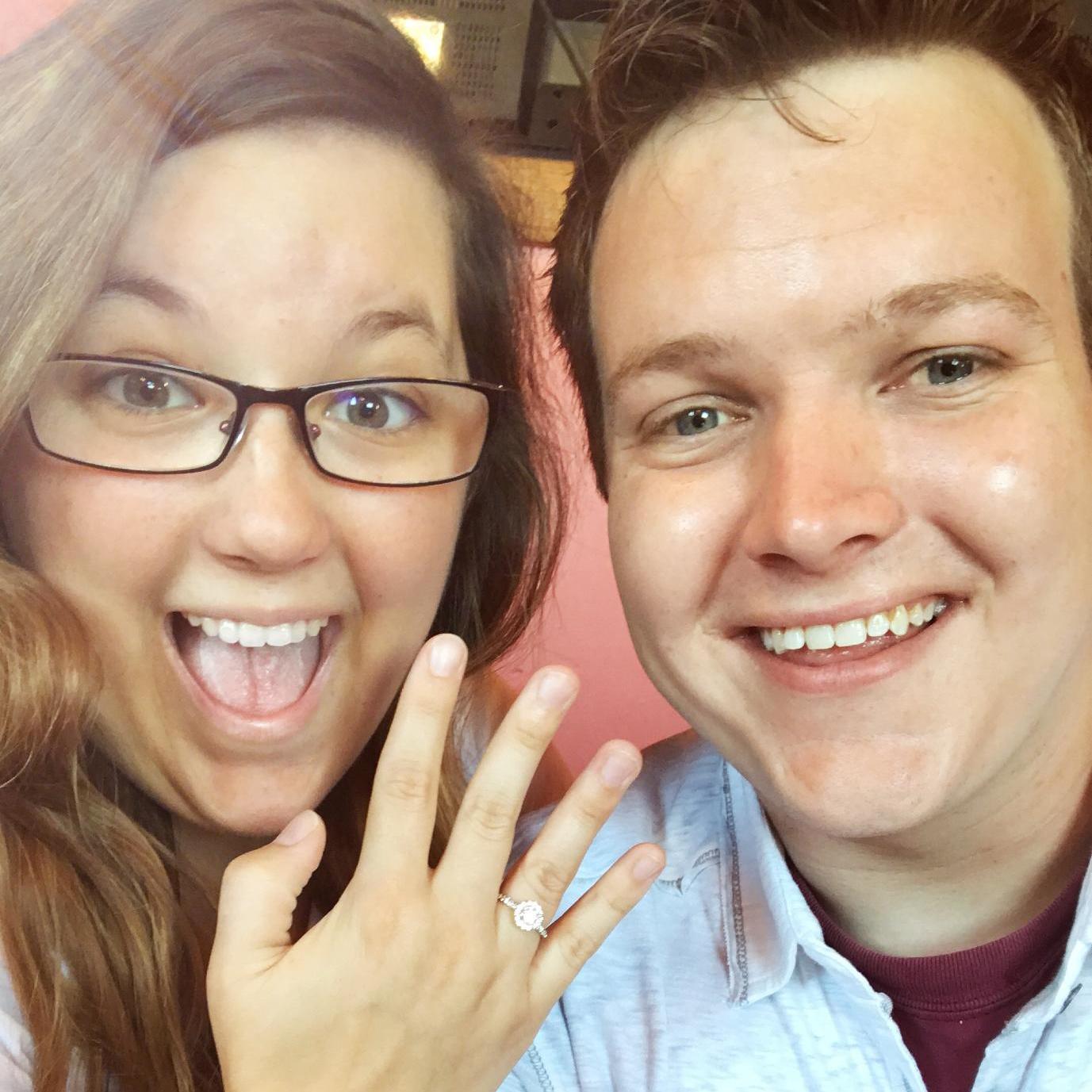 First engagement Selfie!