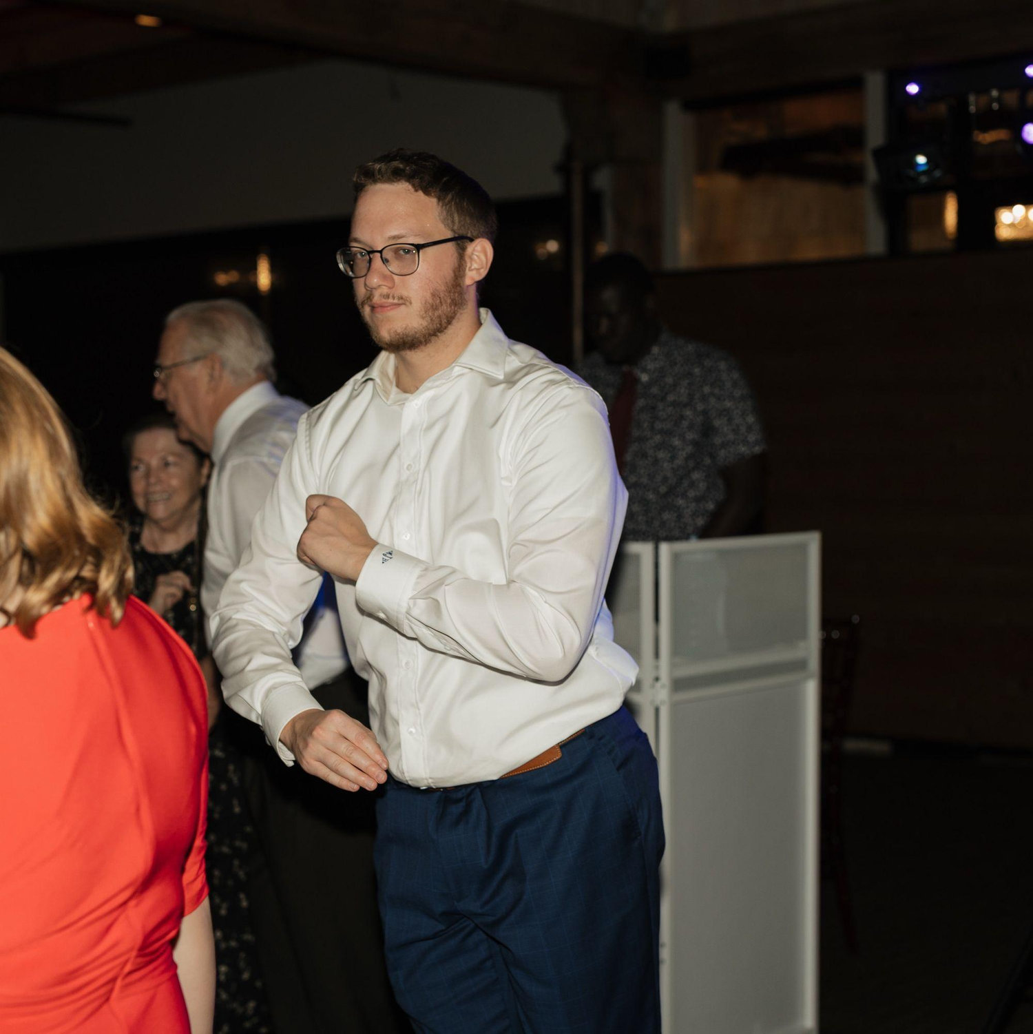 Matt busting a move