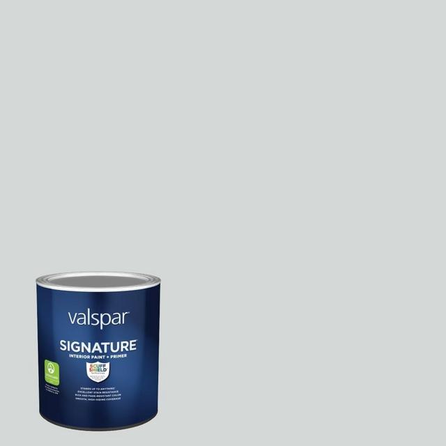Valspar Signature Flat Olympus White Hgsw1447 Interior Paint (1-quart)