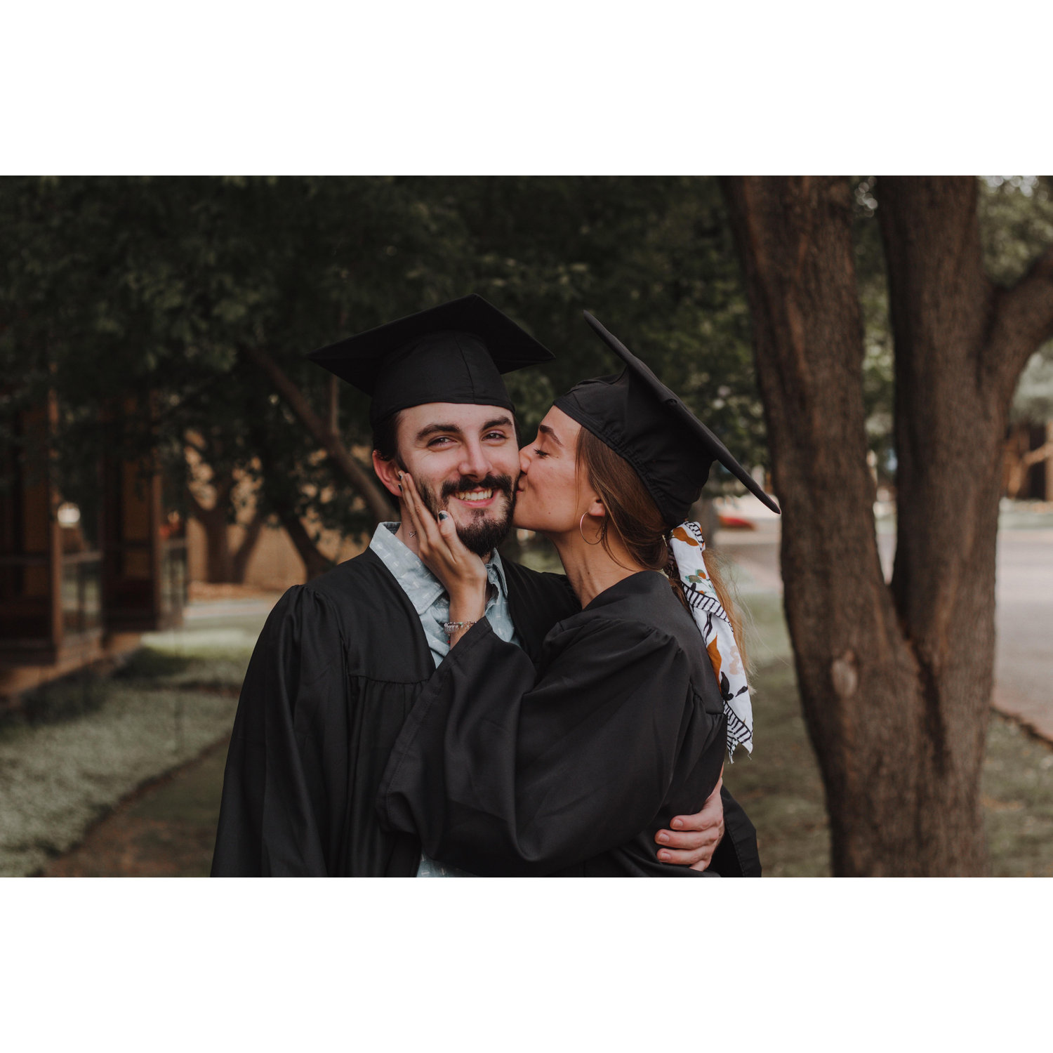 Graduated college!