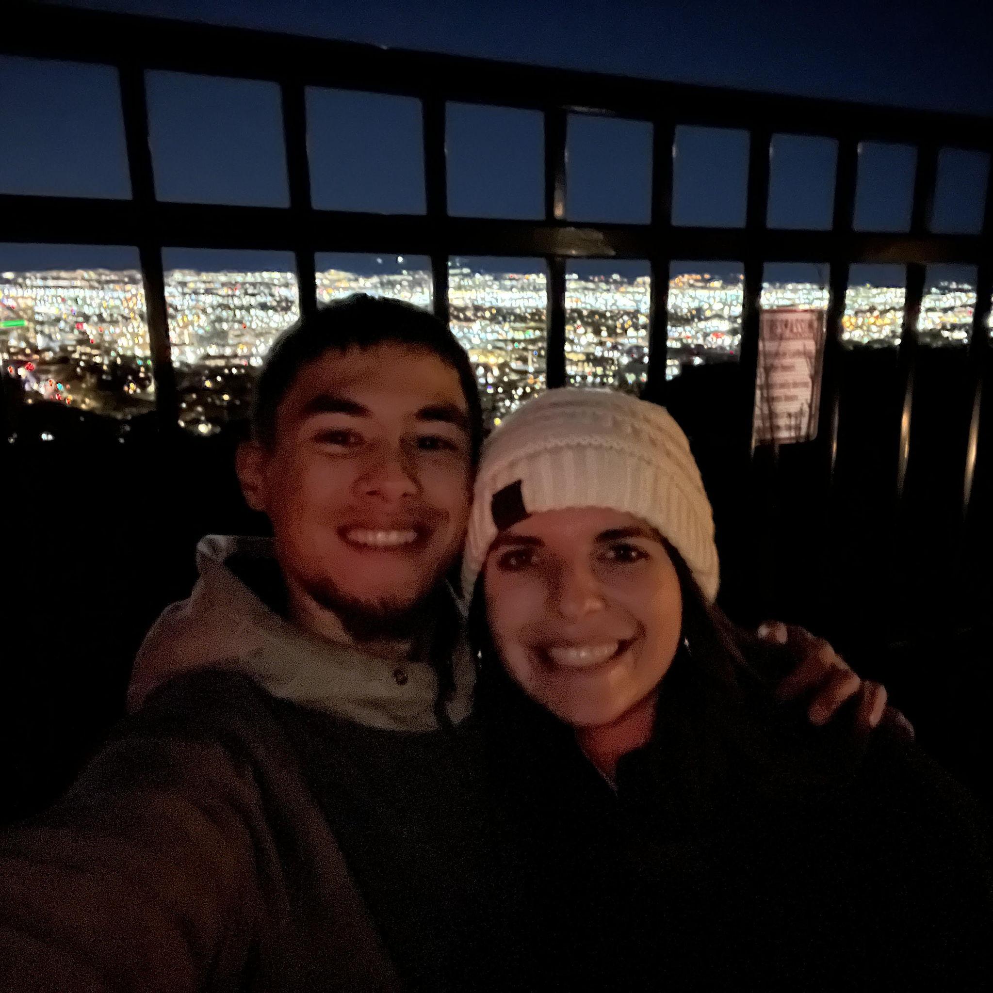 Max showing Bree the best of Salt Lake City