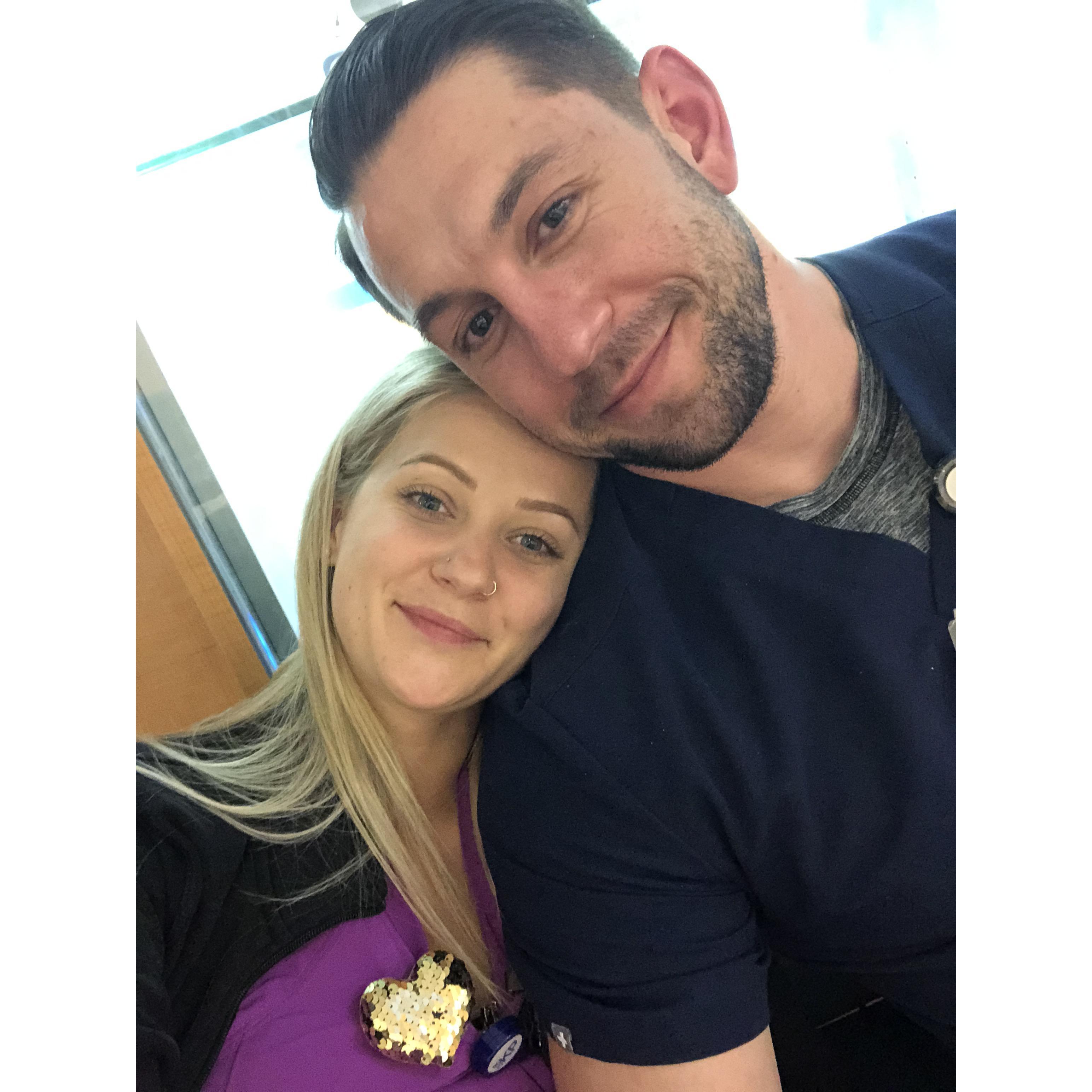 Lunch breaks together ❤️