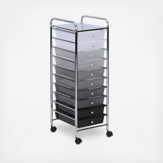 10-Drawer Storage Cart