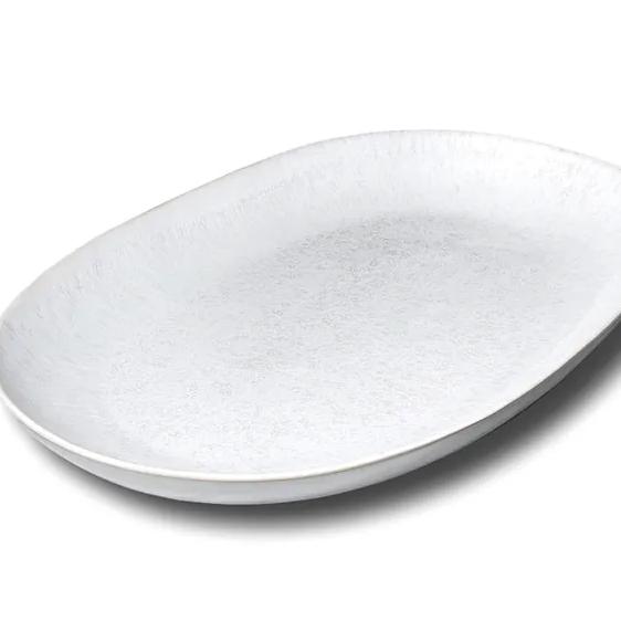 White Lily Valley Lead Free Serving Big Platter