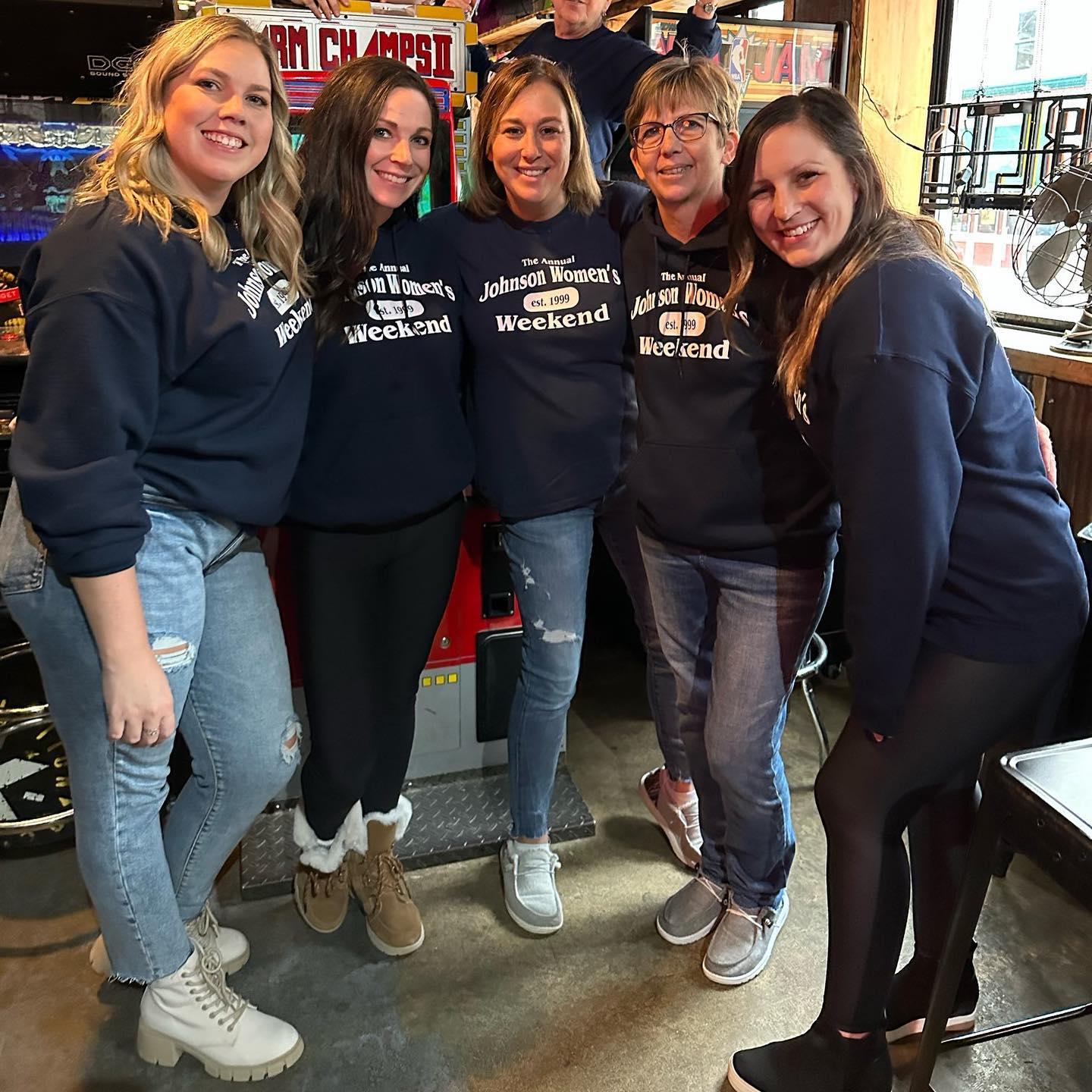 Annual Johnson Women's Weekend with the best SILs a girl could ask for! One lucky bride to have these ladies in my life!