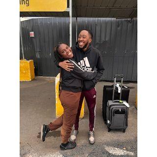 Second time traveling away from him. This time he cried.