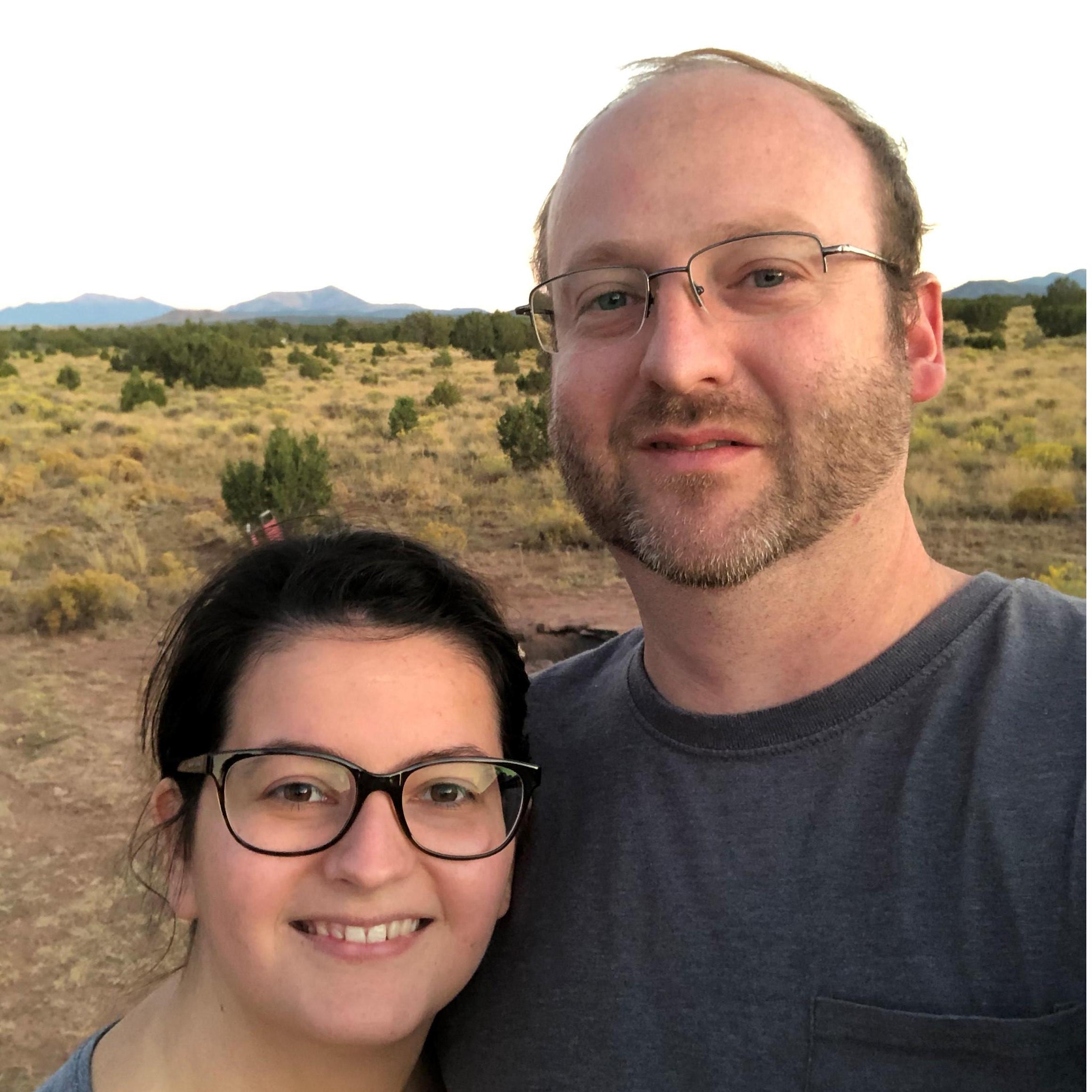 When we stayed in an inflatable bubble in the desert near the Grand Canyon