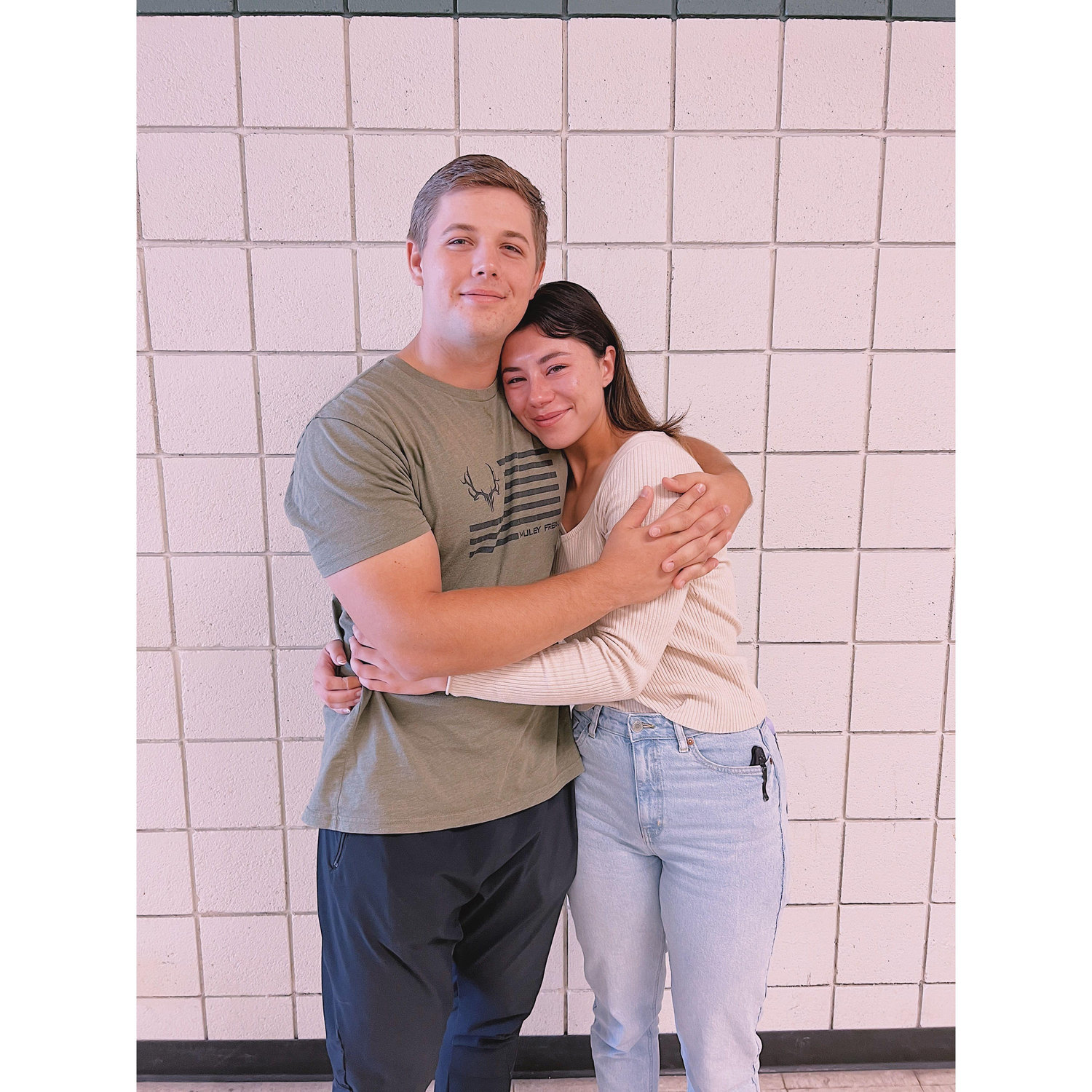 Ethan shipping off to Basic Training, our first of many goodbyes