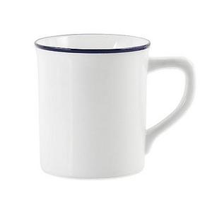 Everyday White® by Fitz and Floyd® Blue Rim Mug