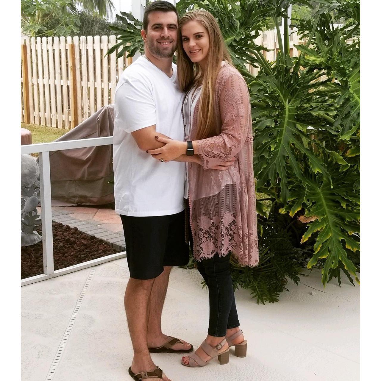 Our first thanksgiving together.