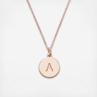 Rose Gold Intial Pendant