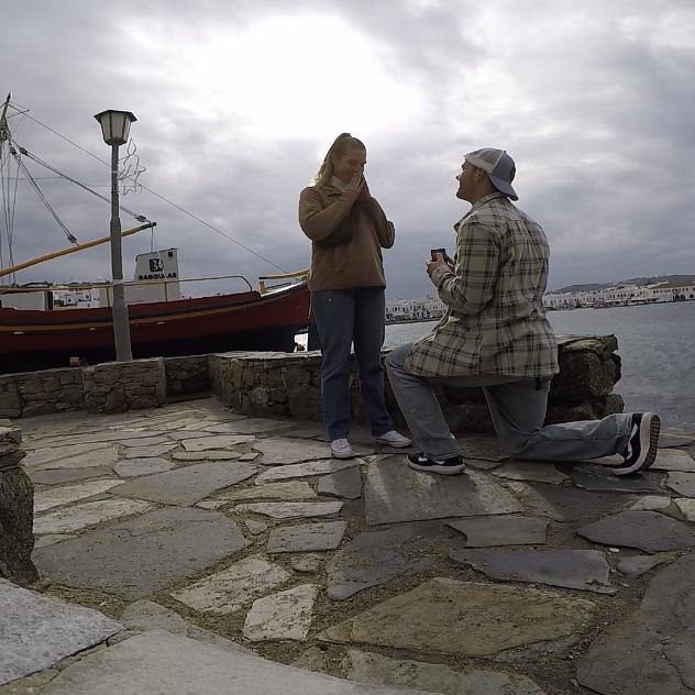 The proposal in Myknos, Greece