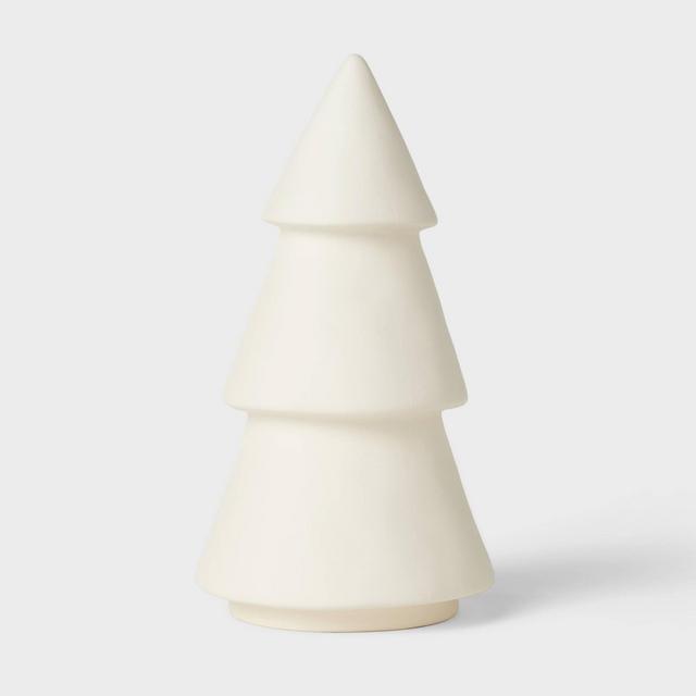 Large Matte Ceramic Christmas Tree Figure - Threshold™ designed with Studio McGee