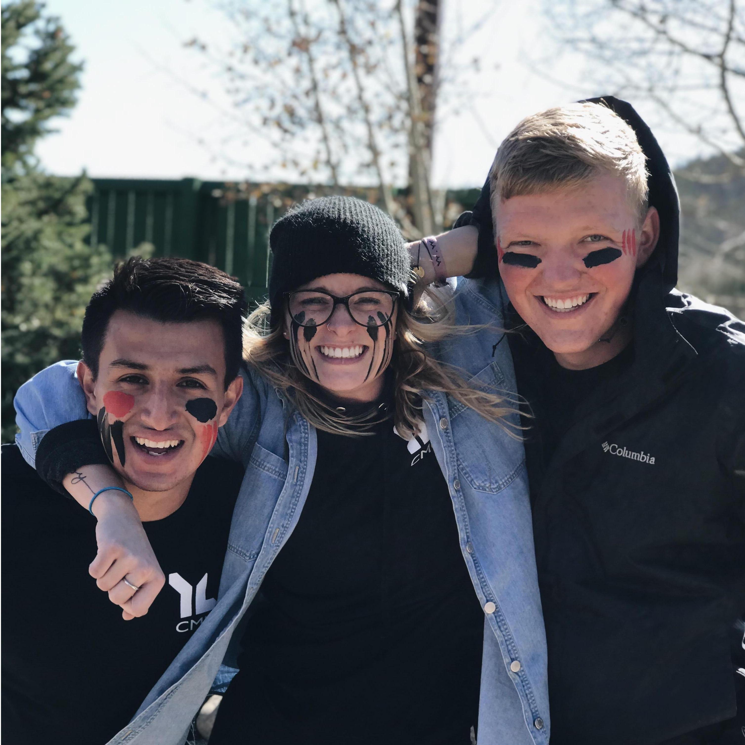 Jo Jo (one of Connor's groomsmen)  Jessie , and Connor College weekend October 19, 2019.