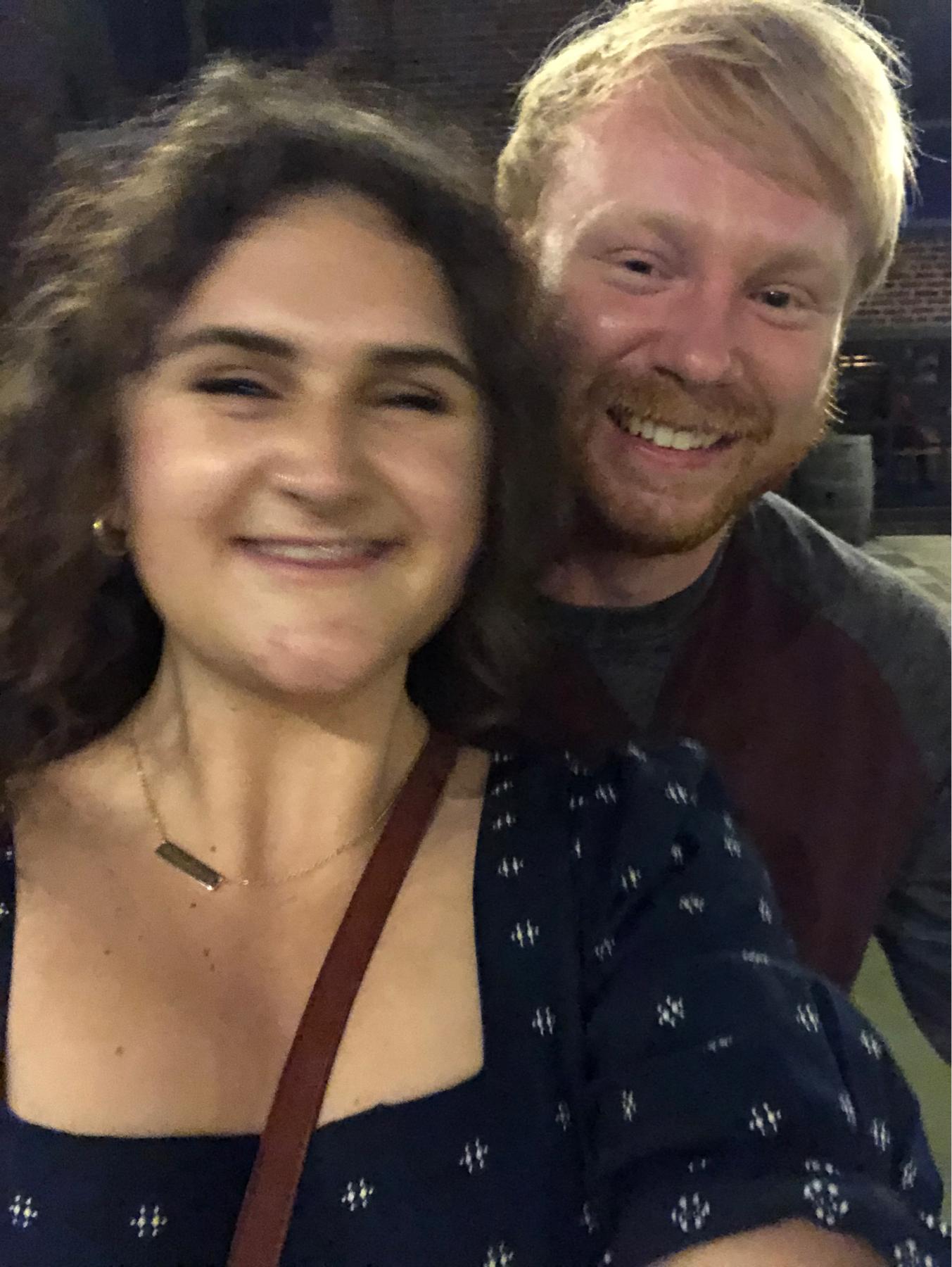 Our first date!