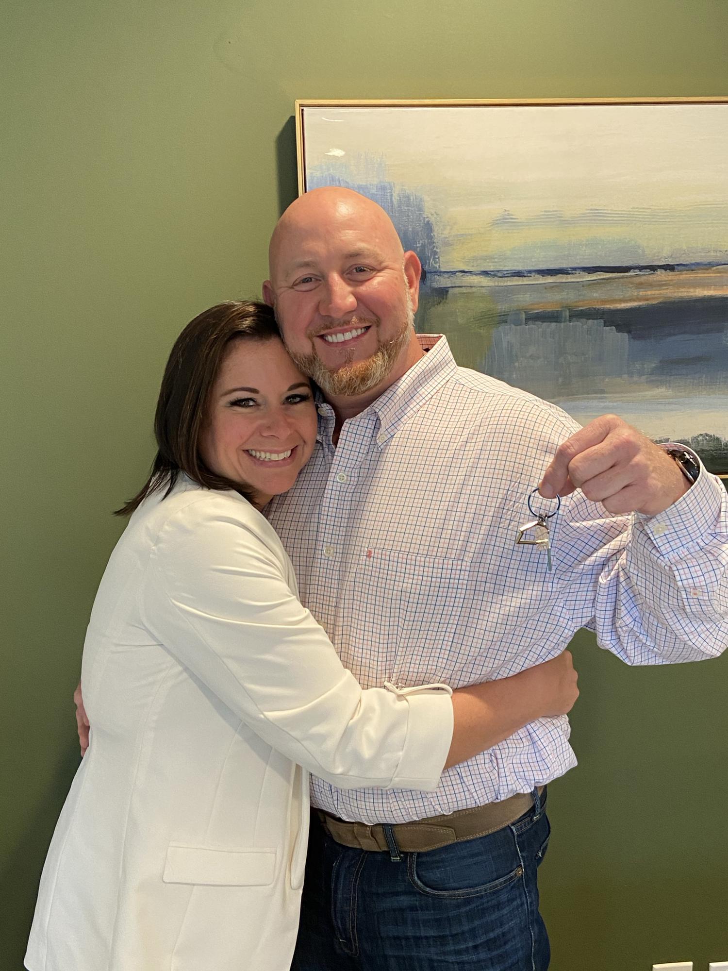 Closing Day on our new home together!