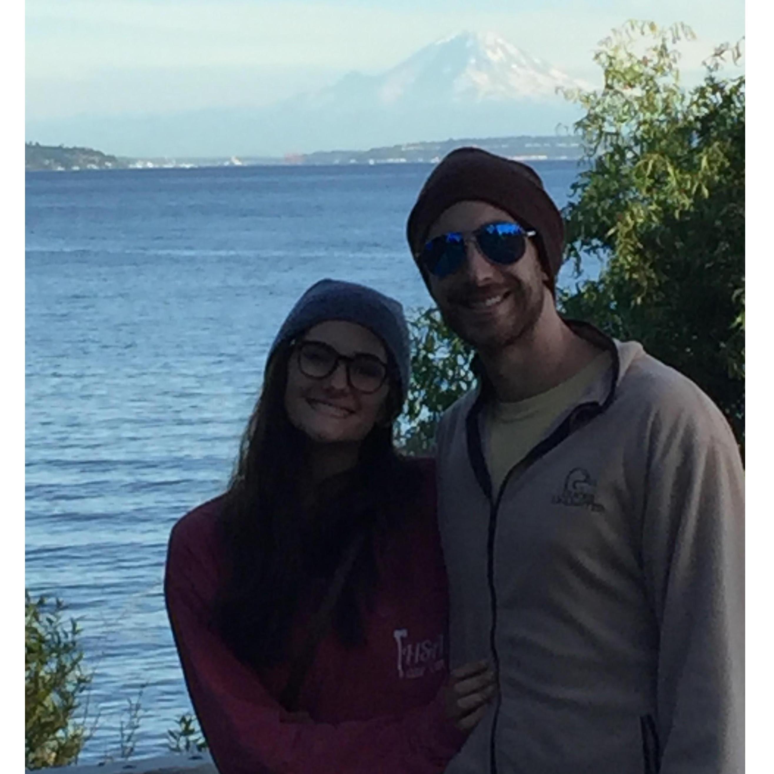 Aug 2017, Washington trip
Peep Mt. Rainier in the background